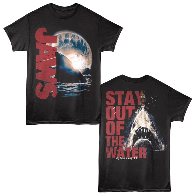 Jaws Stay Out of the Water Men's T Shirt