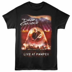 David Gilmour Pompeii Stage Men's T Shirt Black
