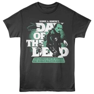 Day of the Dead Darkest Horror Men's T Shirt Charcoal
