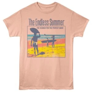 Endless Summer Peachy Sunset Men's T Shirt Peach