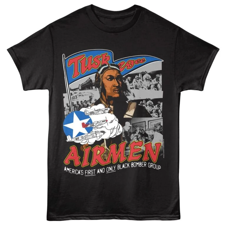 Tuskegee Airmen America's First Men's T Shirt Black