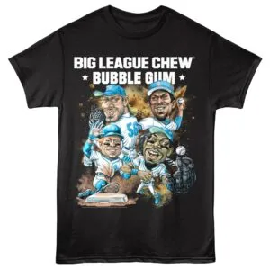 Big League Chew Sliding into Home Men's T Shirt Black