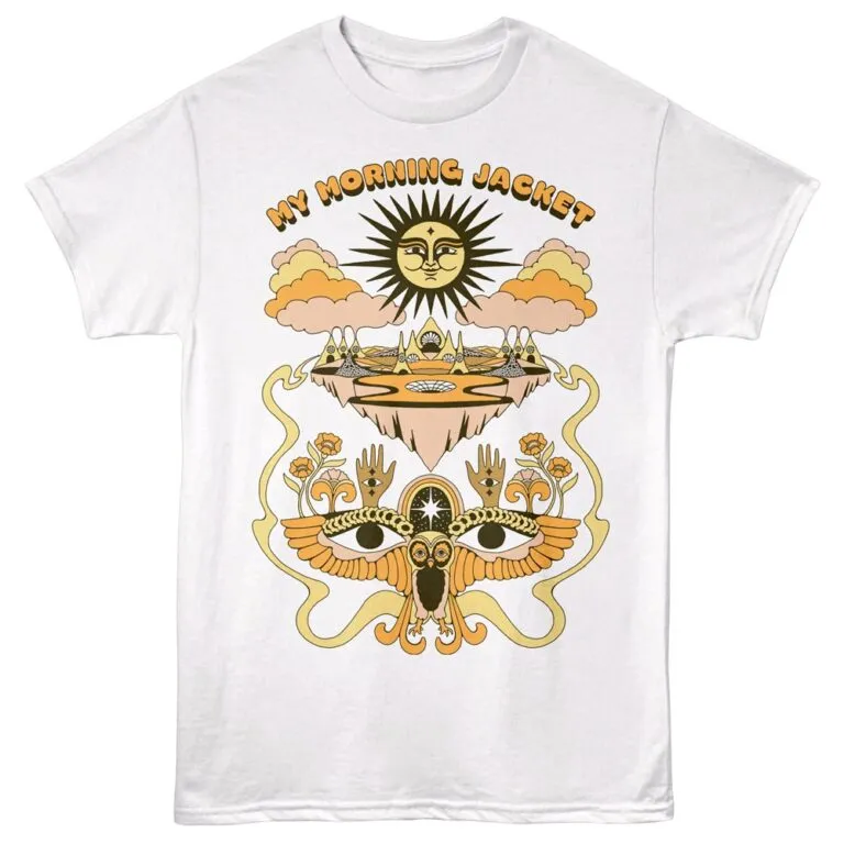 My Morning Jacket Suniverse Men's T Shirt White