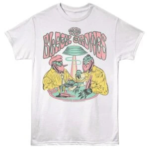Black Crowes Pastel Poker Men's T Shirt White