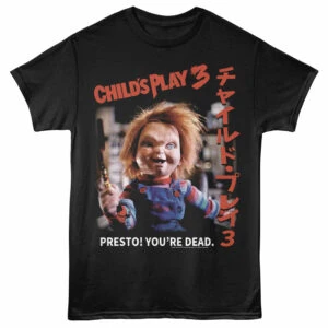 Child's Play 3 Chucky Presto Men's T Shirt Black