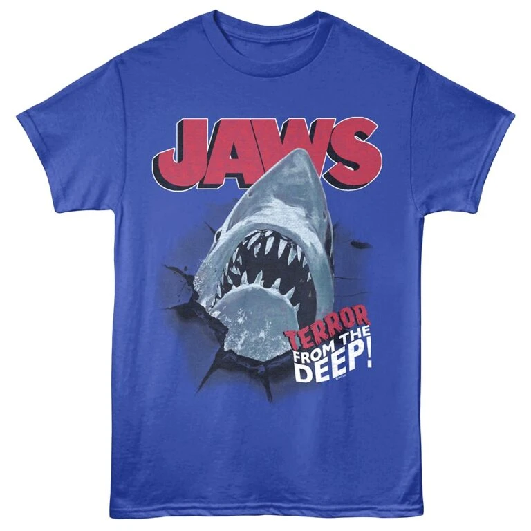 Jaws Terror from the Deep Men's T Shirt