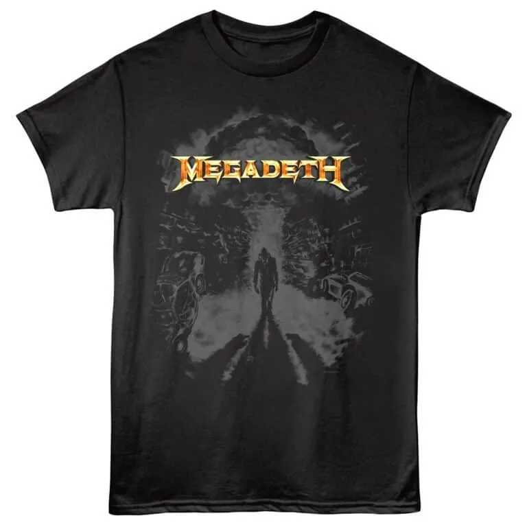 Megadeth Atomic Men's T Shirt Black