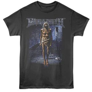 Megadeth Countdown to Extinction Men's T Shirt Charcoal