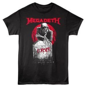 Megadeth Forever Men's T Shirt Black
