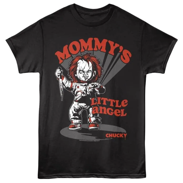 Chucky Mommy's Little Angel Men's T Shirt Black