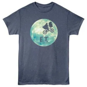 E.T Bike over the Moon Men's T Shirt
