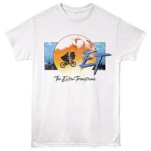 E.T Biking over the Forest Men's T Shirt