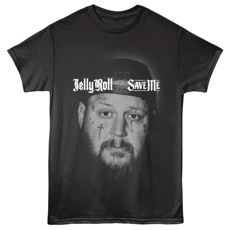 Jelly Roll Save Me Men's T Shirt Black