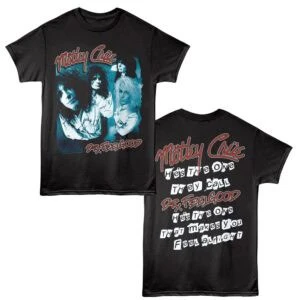 Motley Crue Dr Feelgood he's the One Men's T Shirt Black