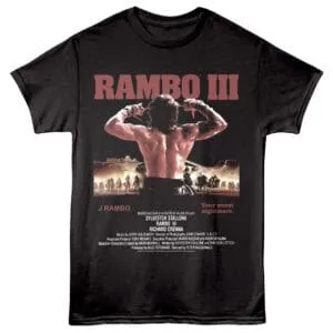 Rambo 3 Your Worst Nightmare Men's T Shirt Black