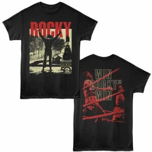 Rocky Ropes 50 Men's T Shirt Black