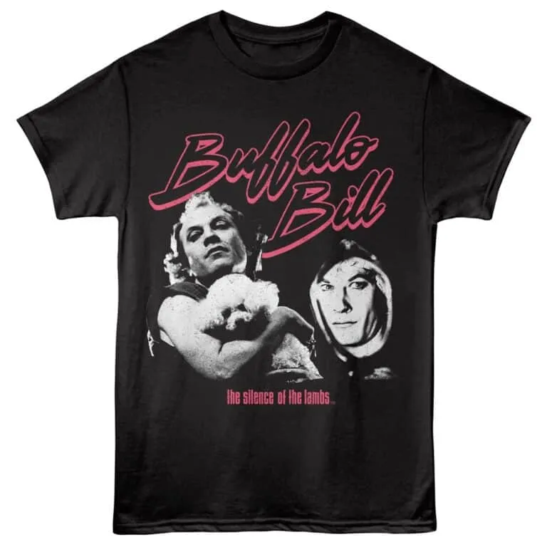 Silence of the Lambs Buffalo Bill & Dog Men's T Shirt Black