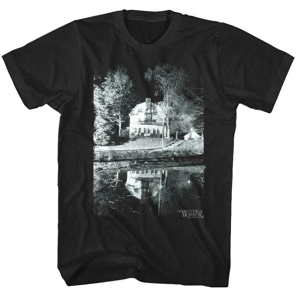Amityville Horror House Lake Reflection T-Shirt