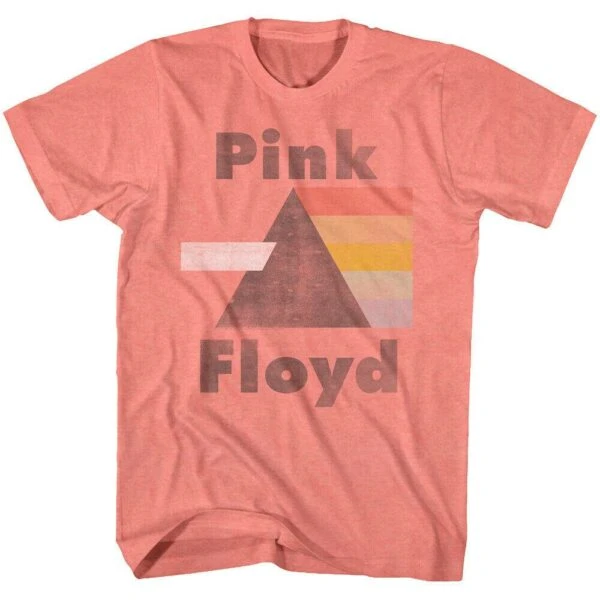 Pink Floyd Faded DSOTM Prism Men's T Shirt