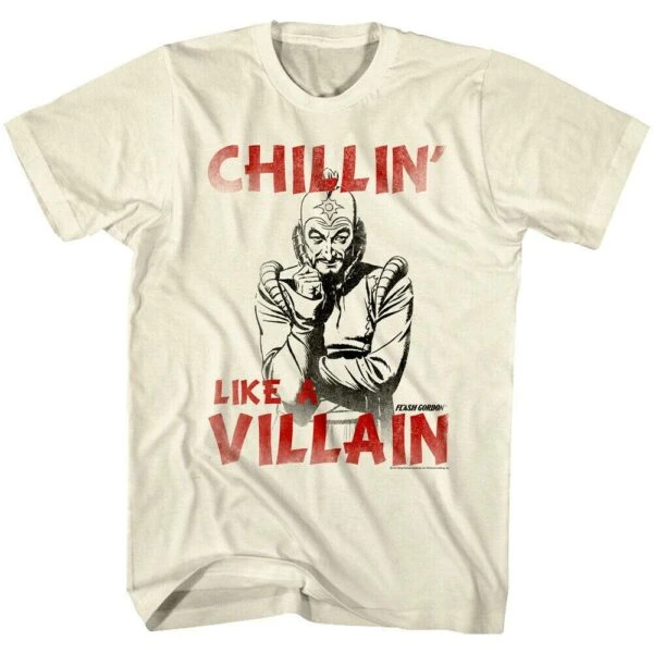 Ming the Merciless Chillin like a Villain T-Shirt