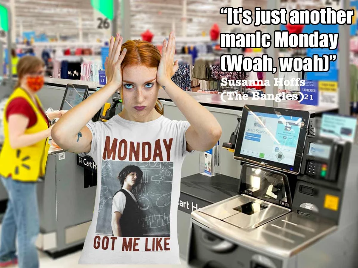 Bill and Ted on Monday