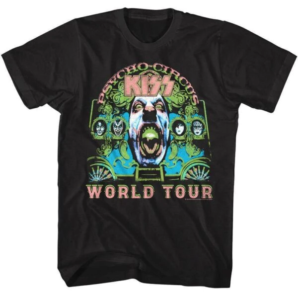Kiss Psycho Circus World Tour T-Shirt