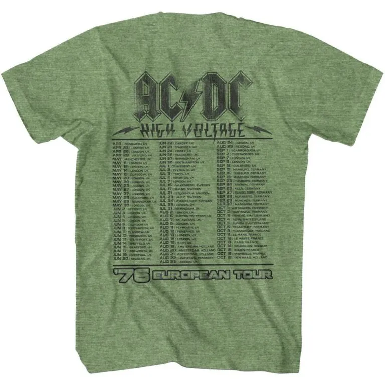 ACDC High Voltage Tour T-Shirt