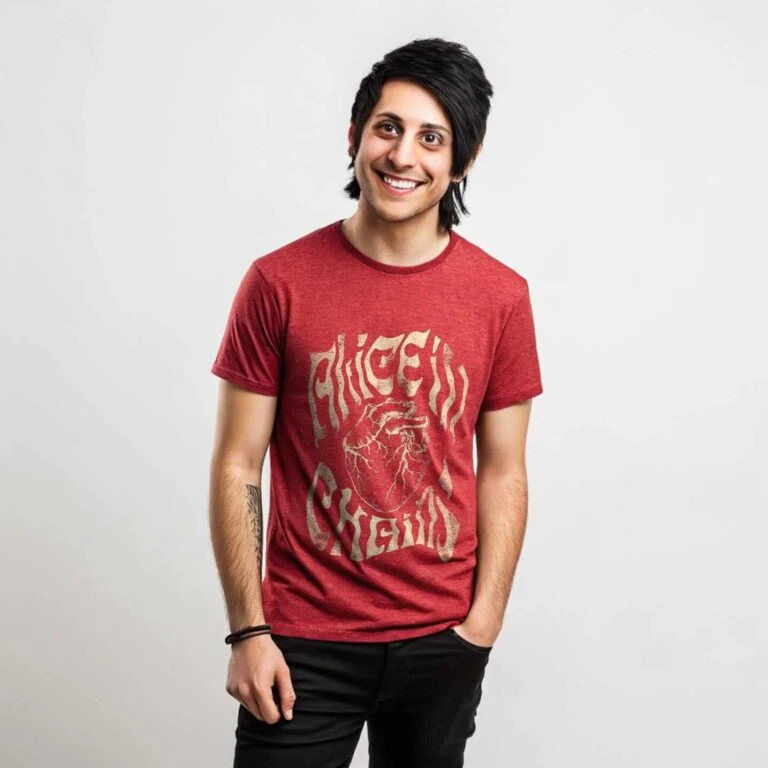 Alice in Chains Heart T-Shirt
