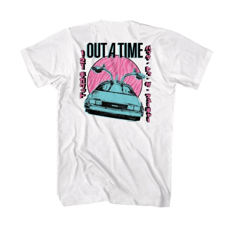 Back to The Future Japanese Pastel Sunset T-Shirt