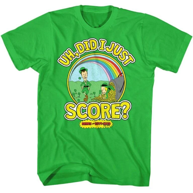 Beavis and Butthead Uh Did I Just Score Men’s T Shirt