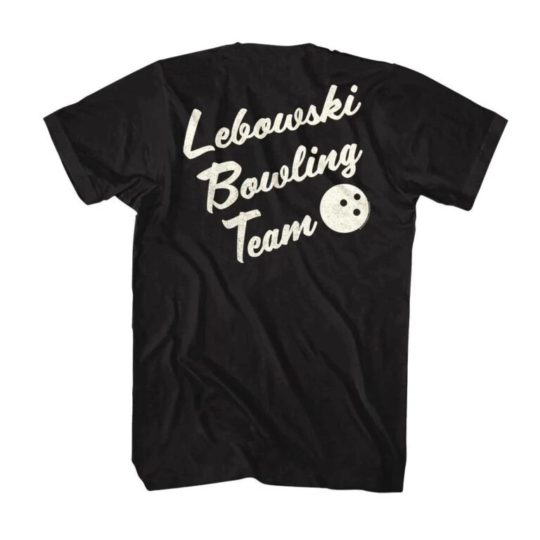 Big Lebowski Bowling Team T Shirt