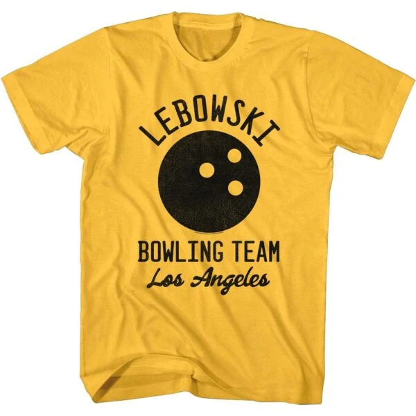 Big Lebowski Bowling Team Los Angeles Men’s T Shirt
