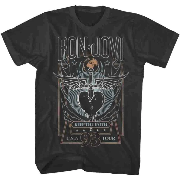 Bon Jovi Keep Faith T-Shirt