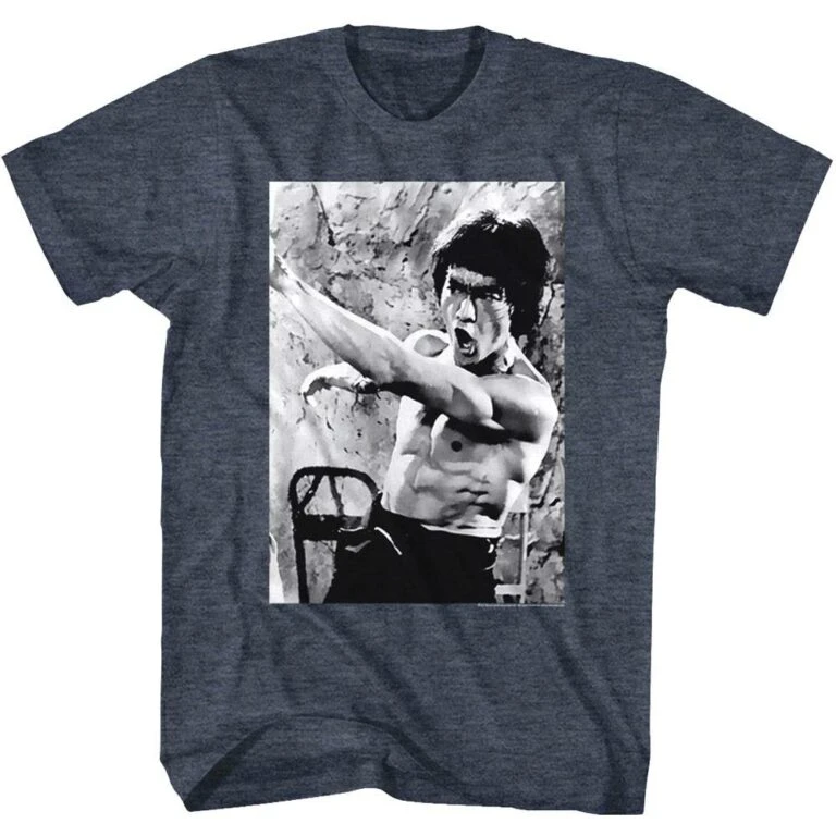 Bruce Lee Hong Kong Men's T shirt - Image 3