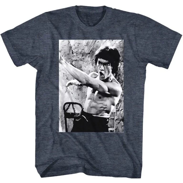 Bruce Lee Hong Kong Men's T shirt - Image 3