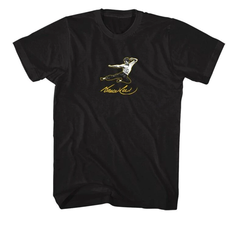 Bruce Lee as The Dragon Men's T Shirt - Image 3