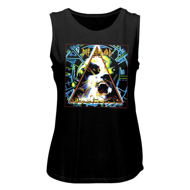 Def Leppard Hysteria Album Women’s Tank
