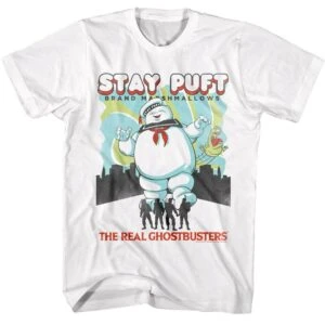 Ghostbusters Giant Stay Puft Men’s T Shirt