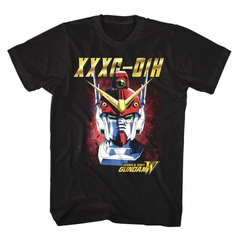 Gundam Wing XXXG-01W Men's T Shirt - Image 3