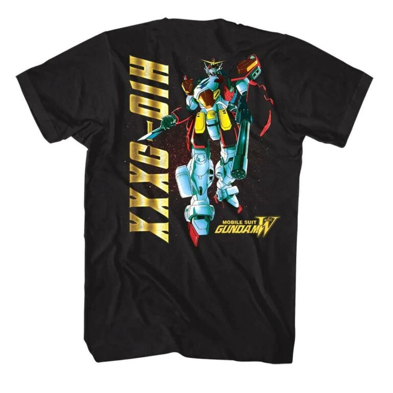 Gundam Wing XXXG-01W Men's T Shirt - Image 4