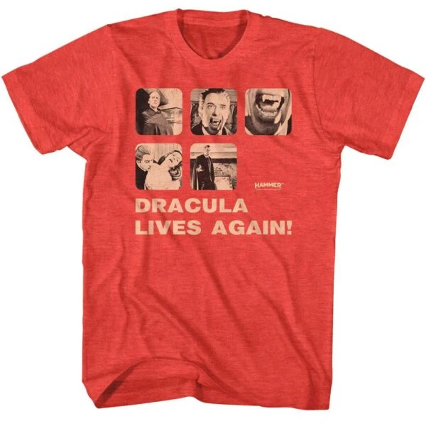 Dracula Lives Again Men’s T Shirt