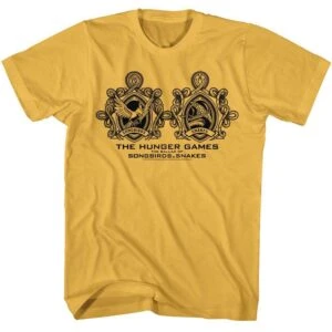 Hunger Games Songbirds & Snakes Crests Men’s T Shirt