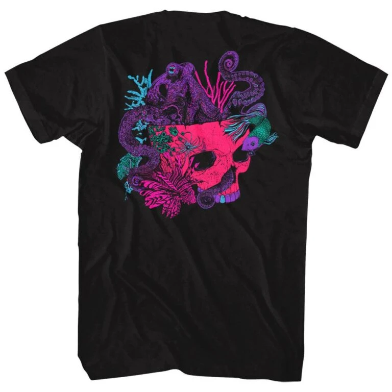 Incubus Octopus Skull Men’s T Shirt