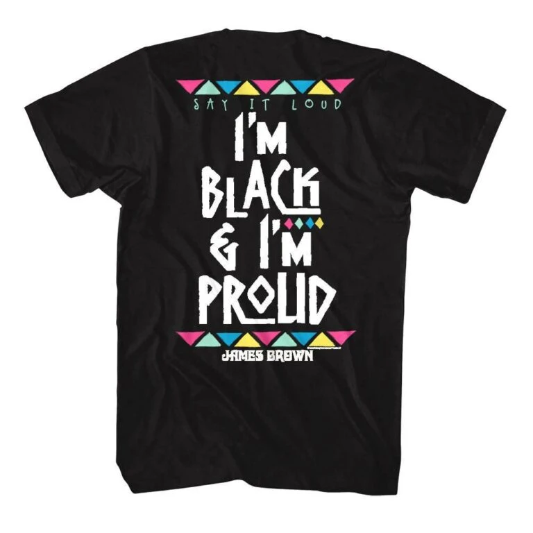 James Brown I’m Black & I’m Proud Men’s T Shirt