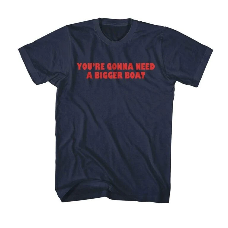 Jaws Bigger Boat Men's T Shirt