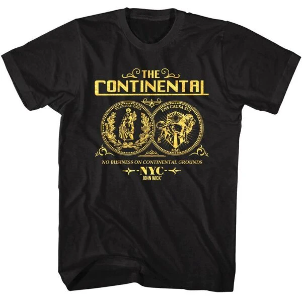 John Wick Double Sided Coin T-Shirt