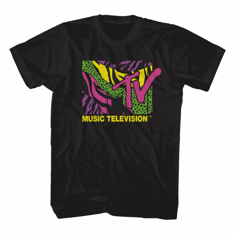 MTV 90’s Vibes Logo Men’s T Shirt