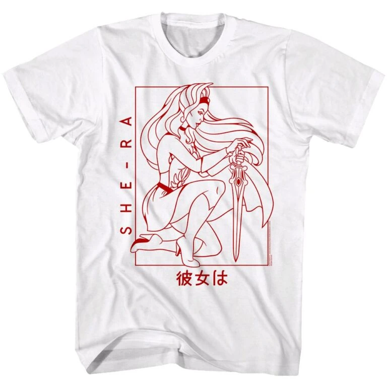 She-Ra Japanese Kanji-Ra Men’s T Shirt