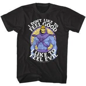 Skeletor I Like to Feel Evil Men’s T Shirt
