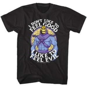 Skeletor I Like to Feel Evil Men’s T Shirt